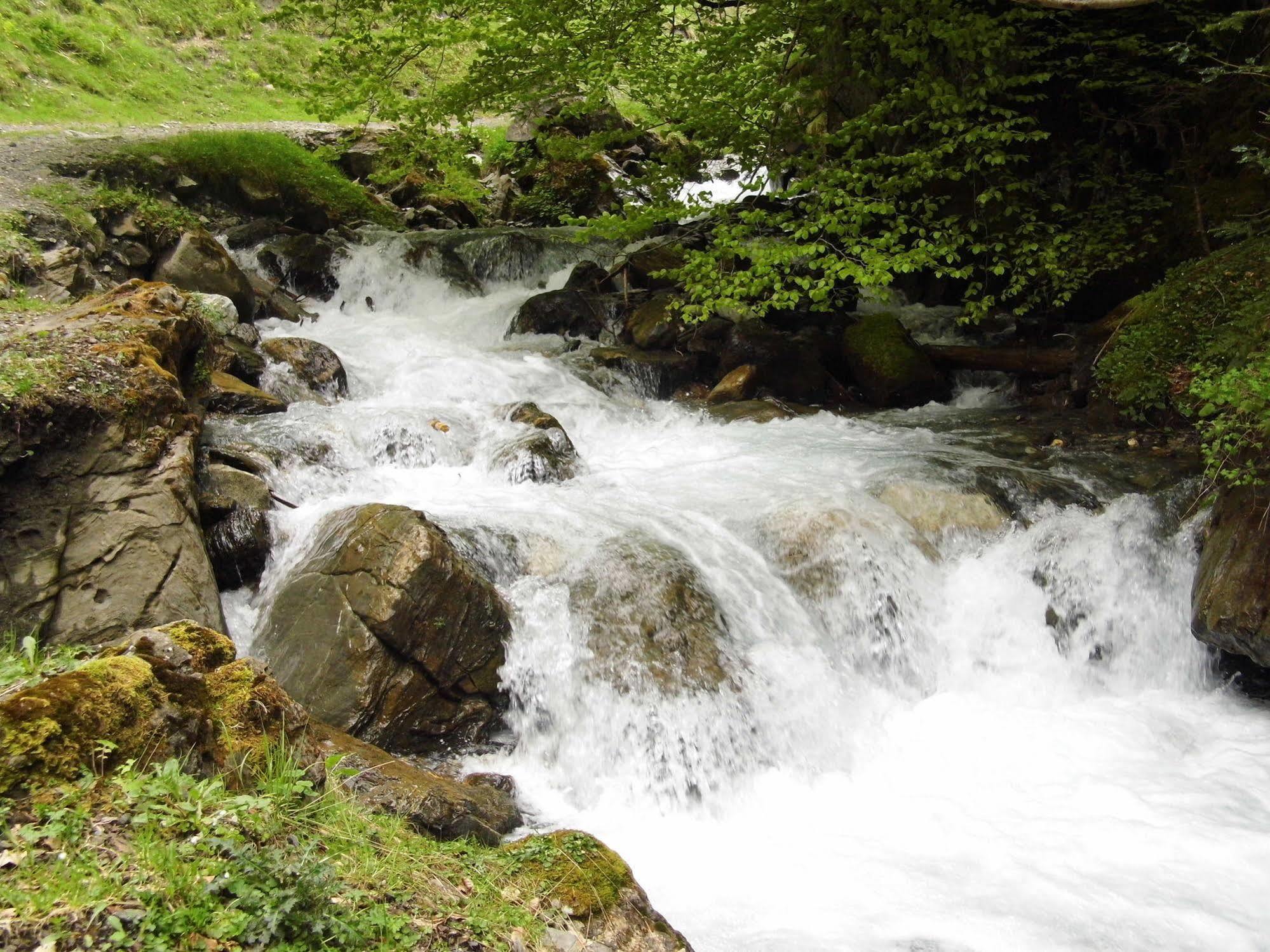 Gite Auberge Les Cascades Ла-Монжи Экстерьер фото